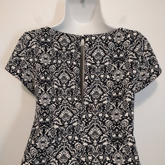 Zara Woman - Baroque Print Shift Dress - Picture 6 of 10